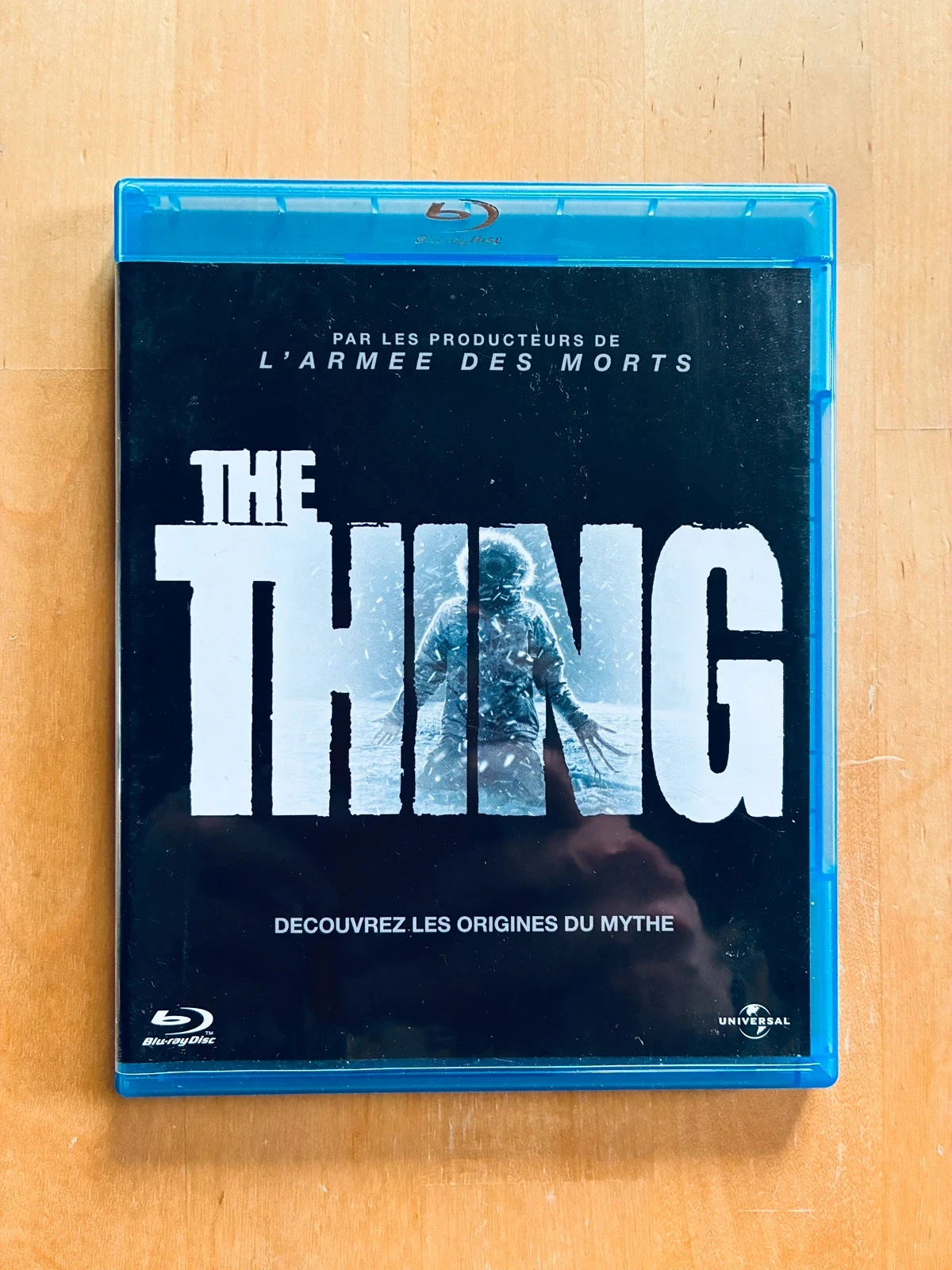 Blu-ray The Thing prequel 2011.